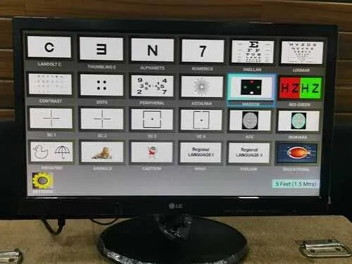 LED Vision Screen Chart — view 2 of 6